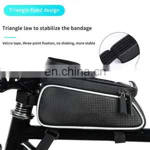 Bicycle Mobile Bag Bicycle Frame Waterproof Outdoor Cycling Mobile Phone Case Storage Bag thumbnail-2