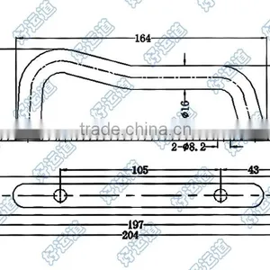 02500 Trailer Door Handle thumbnail-2
