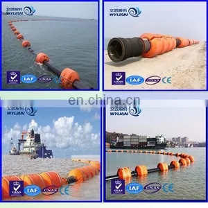 Discharge Pipeline MDPE Floater Cutter Suction Dredger thumbnail-2