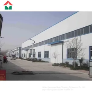 Prefabricated High Quality Metal and Steel Construction Building thumbnail-4