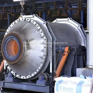 Industrial Melting Furnace for Reducing Lead From Waste Batteries thumbnail-3
