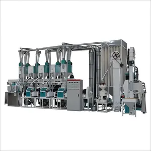 Automatic 20tpd Wheat Maize Corn Semolina Rice Roller Flour Griding Machine Wheat Flour Mill Milling Machine thumbnail-5