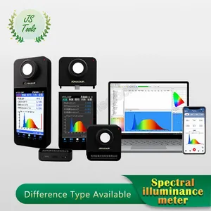 Portable Spectrometer Spectral Illuminance Meter Color Temperature Meter Handheld Spectral Analyzer 380-780nm thumbnail-1