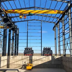 Electric Special Grab Bridge Crane Doule-jaw A4 Big Volume 5.3t/m³ for Sale thumbnail-2