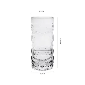 Originality Design Tiki Glass Cup Juice Glasses Tiki Mug Cocktail Glasses thumbnail-1