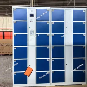 High-Security Digital E-Locker With Barcode Access | Secure Storage Solution for Offices, Schools, and Public Venues thumbnail-2