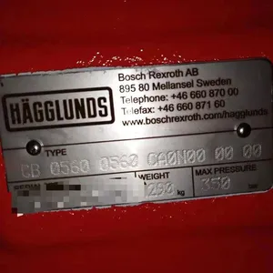 Hagglunds Wide Power Range Fast Dynamic Response High Reliability Motor CB 0560 0560 CA0N00 00 00 thumbnail-3