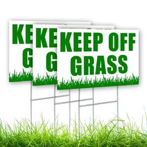 Reusable Correx Lawn Protection Signs – Custom Printed Warning Panels thumbnail-4