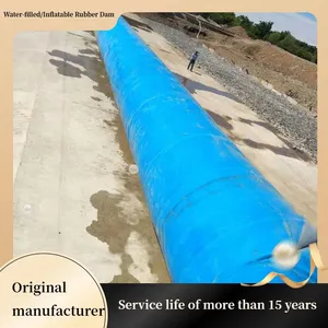 Reinforced Polyester Fabric Rubber Dam for Urban Landscape and Artificial Lake Construction thumbnail-3