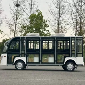 11-seater Fully Enclosed Sightseeing Electric Vehicle for Scenic Spots, Farms, Hotels, Factory Areas, Property Developments and Reception Purposes thumbnail-5
