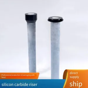 High-Performance Lift Tubes | Si₃N₄-SiC Material | No Pollution to Molten Aluminum thumbnail-4