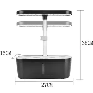 Intelligent Vegetable Planter, Hydroponic Vegetable Grow Light, Soilless Indoor Planter, Amazon Creative Intelligent Flower Pot thumbnail-4