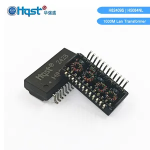 H82409S Dual Port SMD SOP-24 Pin Gigabit Ethernet Isolation Filter/Network Transformer 10/100/1000Mbps IEEE 802.3 for Route thumbnail-5