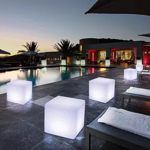 Commercial LED Cube Table Nightclubs Bars & Outdoors-RGB APP Control IP65 Waterproof Customizable Commercial Furniture thumbnail-5