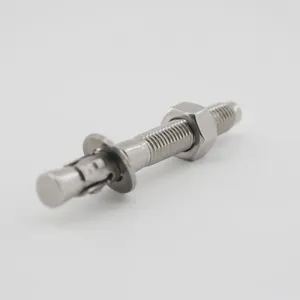 Wedge Anchor for Bridge Construction Heavy Duty Yellow Zinc Plated High Loading Capacity Full Sizes thumbnail-1