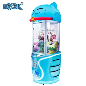 Claw Machine Cat Theme Prize Vending Game With Transparent Cabinet for Shopping Malls Arcades and Family Entertainment Centers thumbnail-4