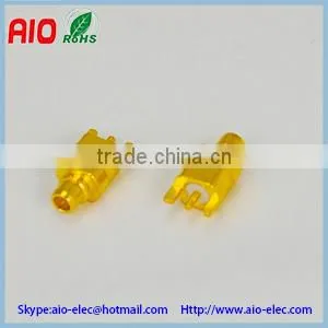 90 Degree Right Angle SMA SMB MCX Male Female for PCB Mount RF Connector thumbnail-2