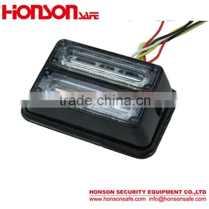 12V 1W LED Warning Grille Vehicle Surface Mount Emergency Light HF-241 thumbnail-4
