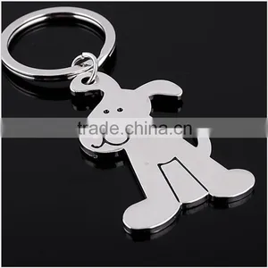 Manufacturers Supply Key Ring Genuine Creative Personality Smooth Dog Keychain thumbnail-1