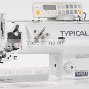 Typical GC0605F-D2T3 Compound Feed Auto-trimming Lockstitch Industrial Sewing Machine thumbnail-1