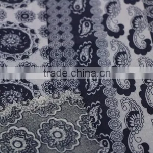 2017 Spring Top Selling Women Dress Soft 100%Rayon 45S*45S Poplin Plain Print Fabric thumbnail-4