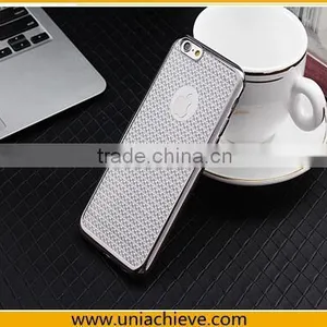Ultrathin Electroplating Frame TPU Soft Clear Case Skin For Apple IPhone 6S / IPhone 6S Plus Silver thumbnail-2