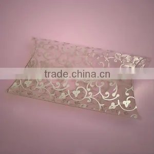 Clear PVC Plastic Pillow Box With Hanger thumbnail-1