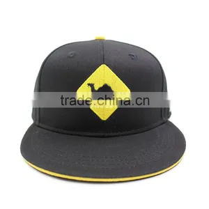 High Quality Short Brim Snapback Hats Paypal thumbnail-2
