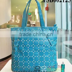 Hot Sale Fashion Women pu Tote Bag Different Colors thumbnail-1