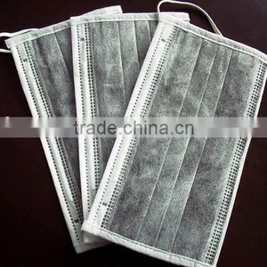 4-Ply Non-Woven Active Carbon Face Mask Ear Loop thumbnail-1