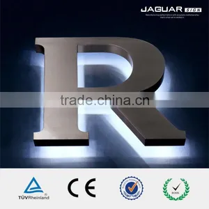 Color Changing Outdoor Usage Stainless Steel Backlit Led Display Illuminated Letter Sign thumbnail-2