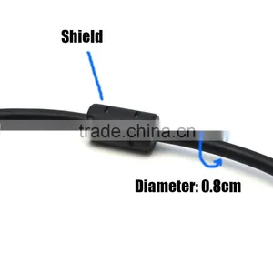 Full HD 1080 15 Pin VGA Male M/M Connector Adapter Gold Plated Converter Braided Cable for HDTV PC Laptop thumbnail-3
