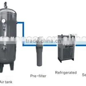 50HP 37KW Belt Drive Stationary Screw Compressor LSB-50A thumbnail-4