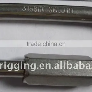 8mm Wide Jaw Quick Link, Ss316/ Wire Rope Accesory thumbnail-3