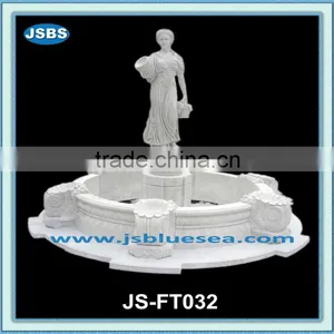 Hot Sale White Marble Fountain thumbnail-1