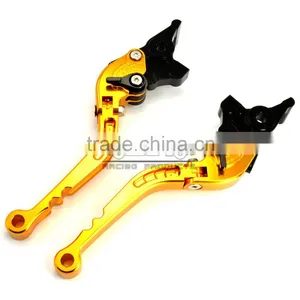BJ-LS-009 Customized CNC Adjustable Folding Aluminum Motorcycle Clutch Brake Lever for Kawasaki ZX1400 / ZX14R / ZZR1400 thumbnail-3