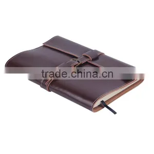 Cheap a5 Fancy Western Genuine Leather Journal Notebook With Good Quality thumbnail-2