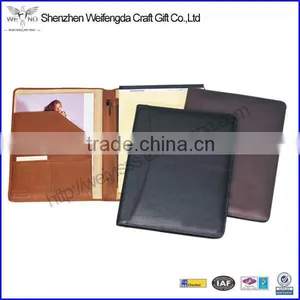 Fashion Business High Quality Brand New Wholesale Custom Leather Pad Holder thumbnail-1