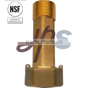 NSF61 Approved Lead Free Brass Water Meter Coupling Manufacturer thumbnail-2