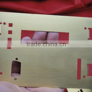 High Precision Gold Chromate Metal Stamping thumbnail-2