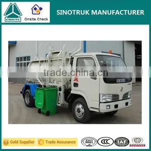 New Condition 5000KG Diesel Kitchen Garbage Truck for Sale thumbnail-1