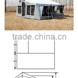 Rear Folding Soft Floor Trailer Tent thumbnail-5