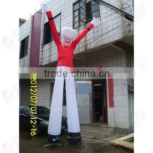 Cheap Hotel Promotions Chef With Red Inflatable Advertising Air Dancer thumbnail-1