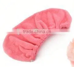 [LJ Towel] Pakistan Cantex White With Yarn Dyed Micofiber Hair Towel thumbnail-2