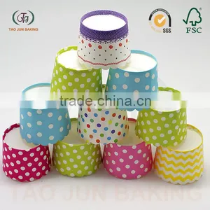 High Temperature Resistant Baking Cake Cups Dots Printed thumbnail-6