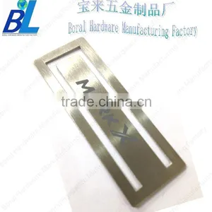 Fine Rectangle Metal Page Markers thumbnail-1