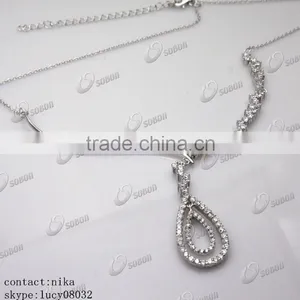 2016 Fashion Jewellry 925 Sterling Silver Pendant Necklace Wholesale in China thumbnail-4