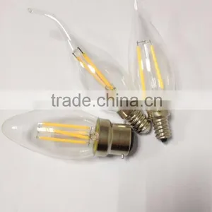 Filament Led Candle Light C35 4watt 2w E26 120V UL CE ROHS thumbnail-1