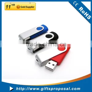 USB 2.0 Flash Drive Memory Stick Fold Storage Thumb Stick Pen Swivel Design thumbnail-2