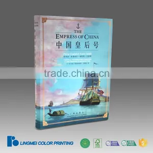 Round Back Hardcover Book Printing With Dust Jacket Guangzhou thumbnail-1